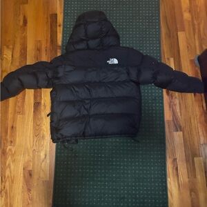 The North Face Black Down Parka Jacket